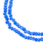 Crystal Lane DIY Rondelle 2 Strand 7in (apx246pcs) 1.5x2.5mm Opaque Dark Sapphire