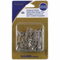 KLASSE´ Nickel Plated Steel Safety Pins - Assorted (sizes 1 & 2) - 40pcs