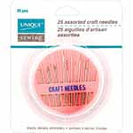 25 Assorted Craft Needles