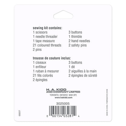 UNIQUE SEWING Travel Sewing Kit - 34pcs