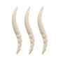Bone Tree Branch Pendant 3pcs 2.56x0.59in Beige work on bone 3PCS