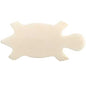BONE TURTLE 28mm IVORY Worked on Bone 10PCS