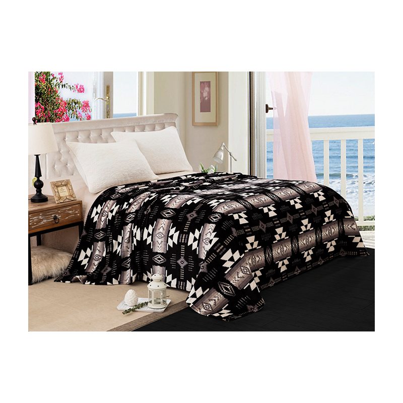 Nu Trendz Silk Touch One Ply Queen Blanket