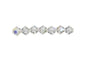 Preciosa 5in Strand Rondell 31pcs 4mm Crystal AB