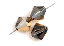 Preciosa 5in Strand Rondell 31pcs 4mm Aurum (HC)