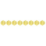 Preciosa 5in Strand Rondell 31pcs 4mm Citrine AB