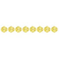 Preciosa 5in Strand Rondell 31pcs 4mm Citrine AB