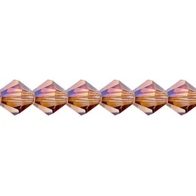 Preciosa 5in Strand Rondell 31pcs 4mm Venus