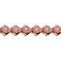 Preciosa 5in Strand Rondell 31pcs 4mm Venus