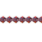 Preciosa 5in Strand Rondell 21pcs 6mm Volcano