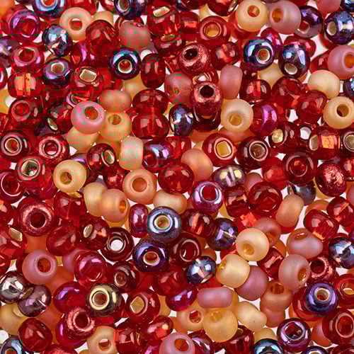 6/0 Royal Ruby Mix Vial