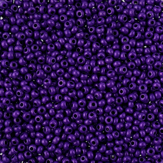 Czech Seed Beads apx. 22g Vial 8/0 Terra Intensive Purple