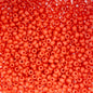 Czech Seed Beads apx. 22g Vial 8/0 Terra Intensive Orange Matt
