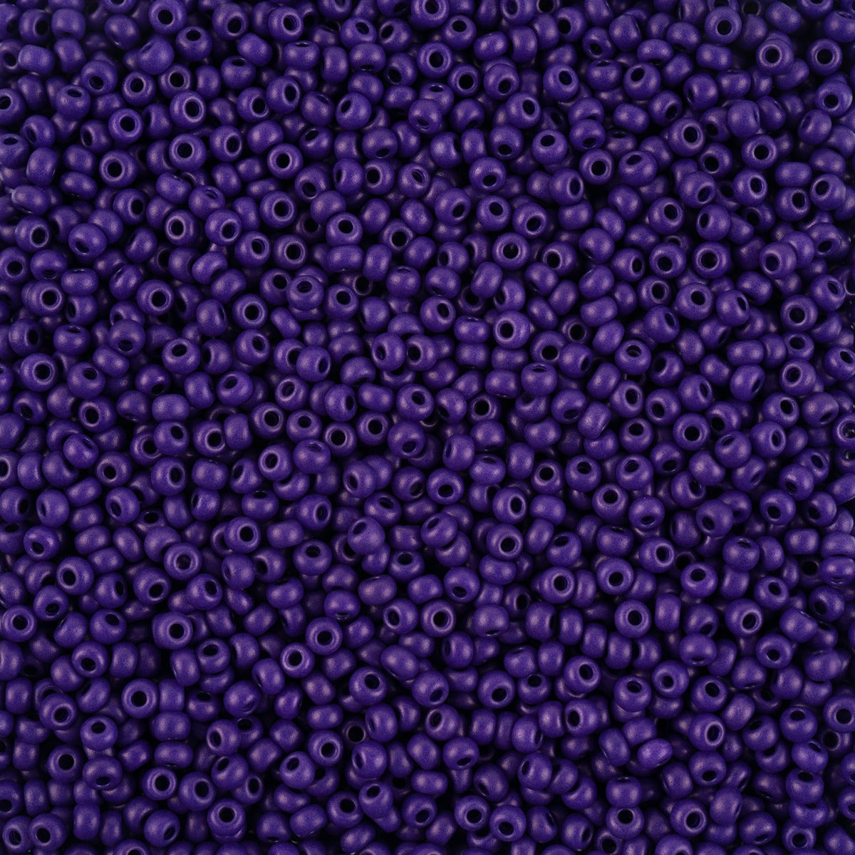 Czech Seed Beads apx. 22g Vial 8/0 Terra Intensive Purple Matt