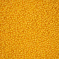 Czech Seed Bead apx 22g Vial 10/0 PermaLux Dyed Chalk Dark Yellow