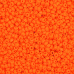 Czech Seed Beads 10/0 Opaque Light Orange