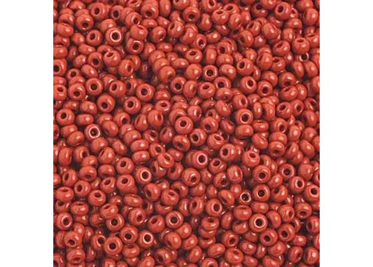 Czech Seed Beads 10/0 Opaque Light Brown