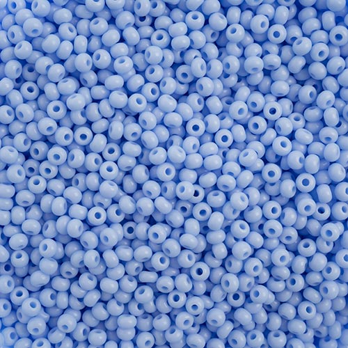 Czech Seed Beads 10/0 Opaque Powder Blue