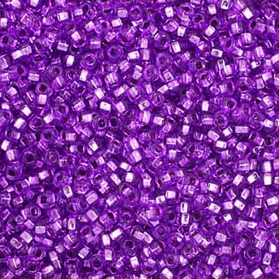 Czech Seed Beads 10/0 S/L Dyed Mauve