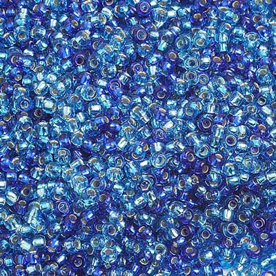 Czech Seed Beads 10/0 S/L Mix Aqua