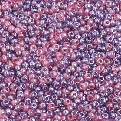 Czech Seed Beads 10/0 Mix Lilac Luster