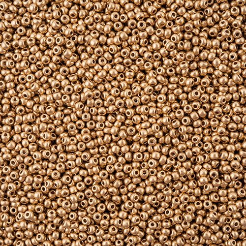 Czech Seed Beads 10/0 Gold