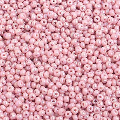 Czech Seed Beads 10/0 Opaque Rose Sfinx