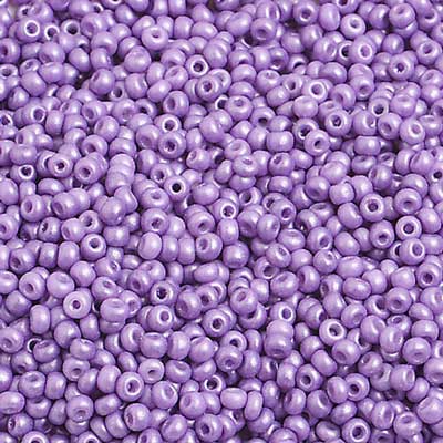 Czech Seed Beads 10/0 Shiny Violet