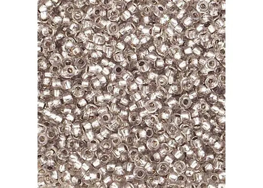 Czech Seed Beads 10/0 S/L Light Grey SOLGEL