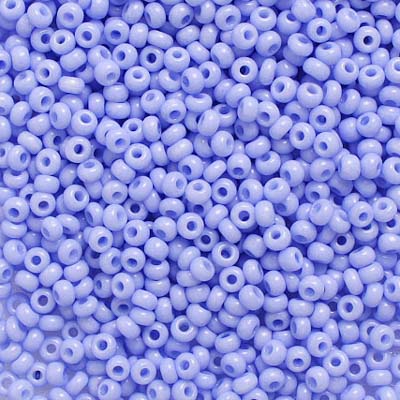Czech Seed Beads 10/0 Dyed Chalk Light Violet SOLGEL