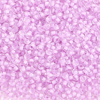 Czech Seed Beads 10/0 Lilac C/L Terra Color