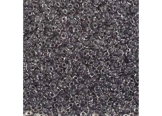 Czech Seed Bead 10/0 C/L Black Terra Color
