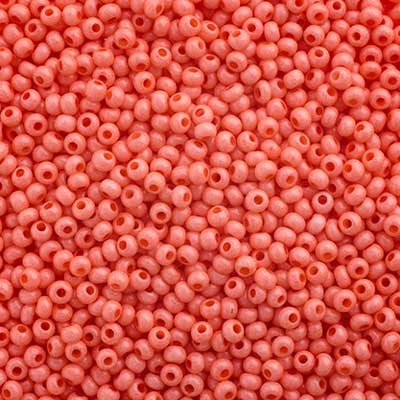 Czech Seed Beads 10/0 Chalk Coraline SOLGEL