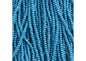 Czech Seed Bead 11/0 Cut Opaque Dark Blue Strung