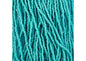Czech Seed Bead 11/0 Cut Opaque Turquoise/Blue Strung