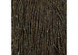 Czech Seed Bead 11/0 Cut Metallic Brown AB Strung