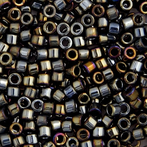 Miyuki Delica 11/0 Black Metallic Luster