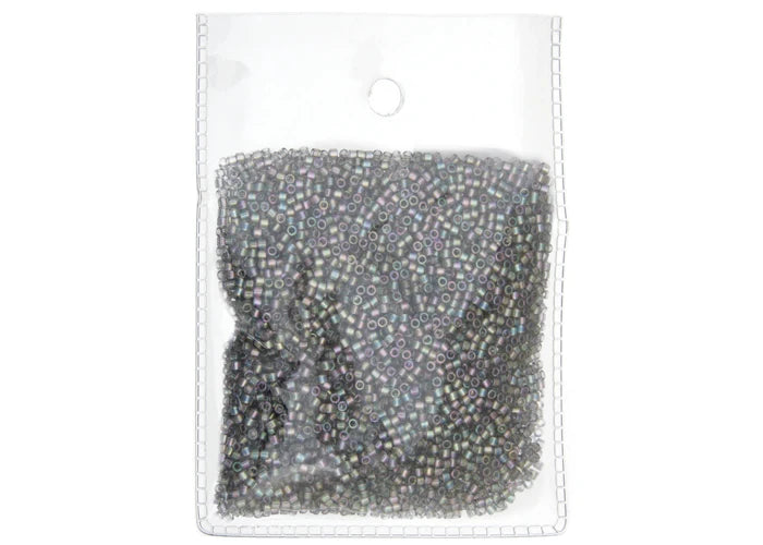 Miyuki Delica 11/0 Grey AB Gold Luster