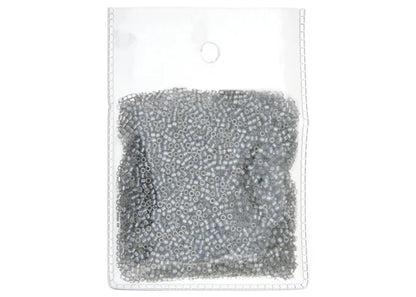 Miyuki Delica 11/0 Silver Grey Gold Luster