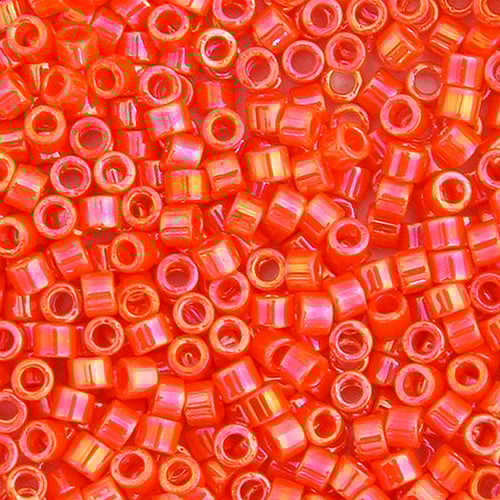 Miyuki Delica 11/0 Orange Opaque AB