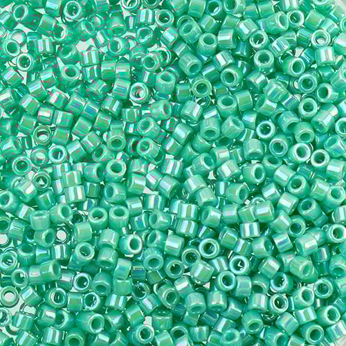 Miyuki Delica 11/0 Turquoise Opaque AB