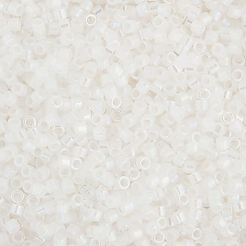 Miyuki Delica 11/0 White Opal AB