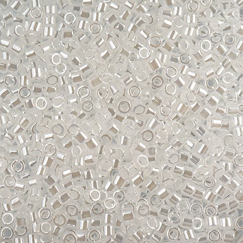 Miyuki Delica 11/0 Crystal White Ceylon