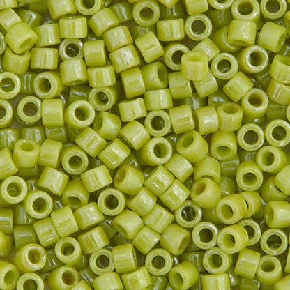 Miyuki Delica 11/0 Chartreuse Opaque Glazed Luster