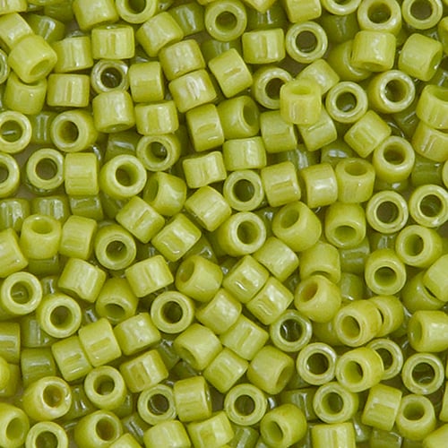Miyuki Delica 11/0 Chartreuse Opaque Glazed Luster