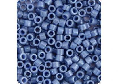 Miyuki Delica 11/0 Light Lapis Opaque Glazed Luster