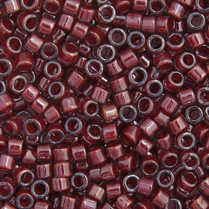 Miyuki Delica 11/0 Dark Crystal Red Lined-Dyed