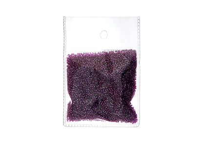 Miyuki Delica 11/0 Pale Blue Magenta Lined-Dyed