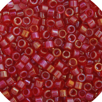Miyuki Delica 11/0 Red Lined-Dyed