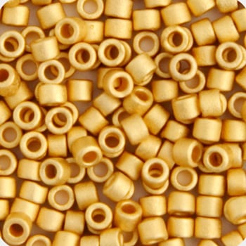 Miyuki Delica 11/0 Bright Gold 24kt Matte Plated